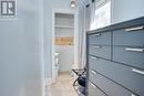 Walk in closet off of bedroom on the main floor