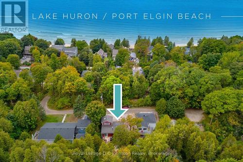 Steps to the Port Elgin Main Beach & walking trail