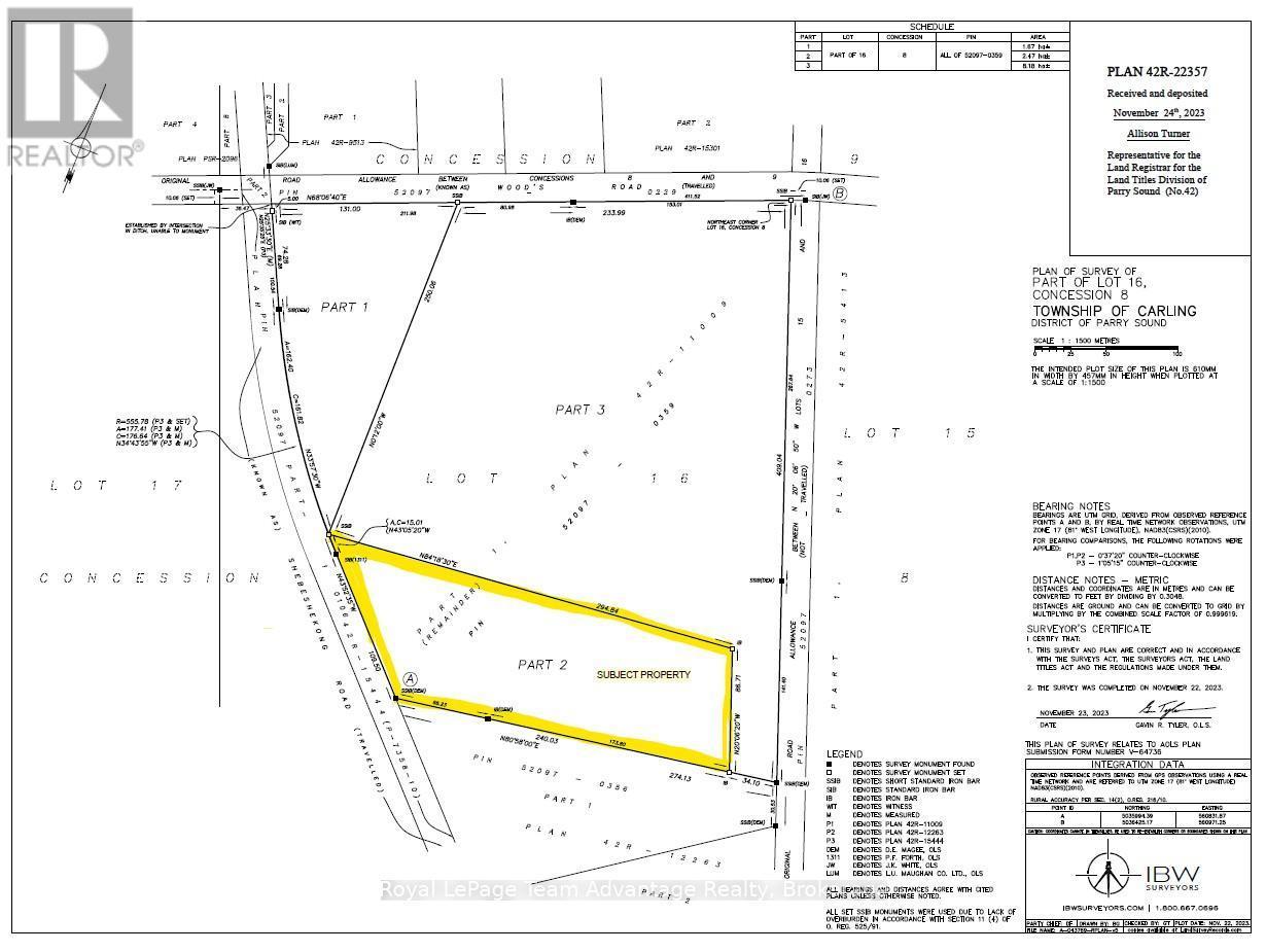 












259 SHEBESHEKONG ROAD

,
Carling,







Ontario
P0G1G0

