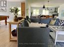 Living room view of lake.