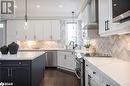 Large upgraded chef's kitchen Large upgraded chef's kitchen