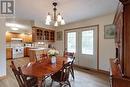 Kitchen and Dining Room with walk ut to rear deck