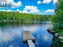 Dock with a beautiful view of lake
