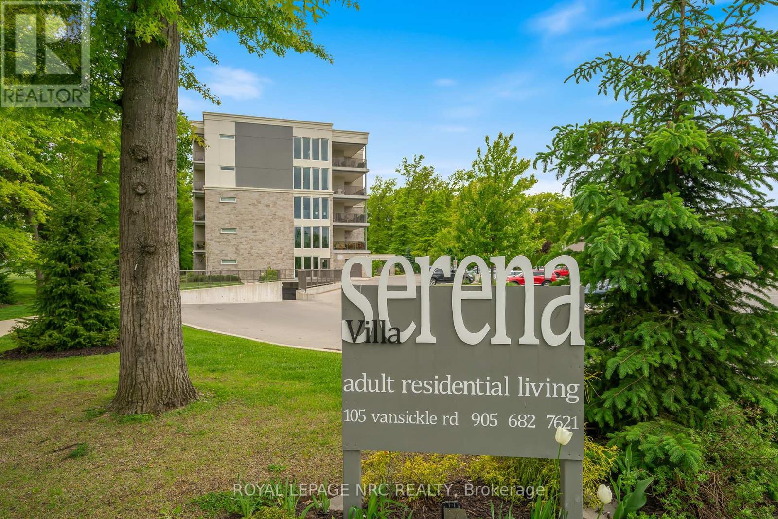 












401 - 105 VANSICKLE ROAD

,
St. Catharines (Rykert/Vansickle),




Ontario
L2S0G4

