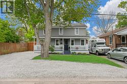 Welcoming front porch.