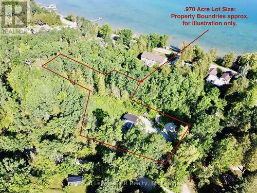 Almost a full acre building lot.