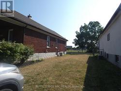 South side of home and driveway space