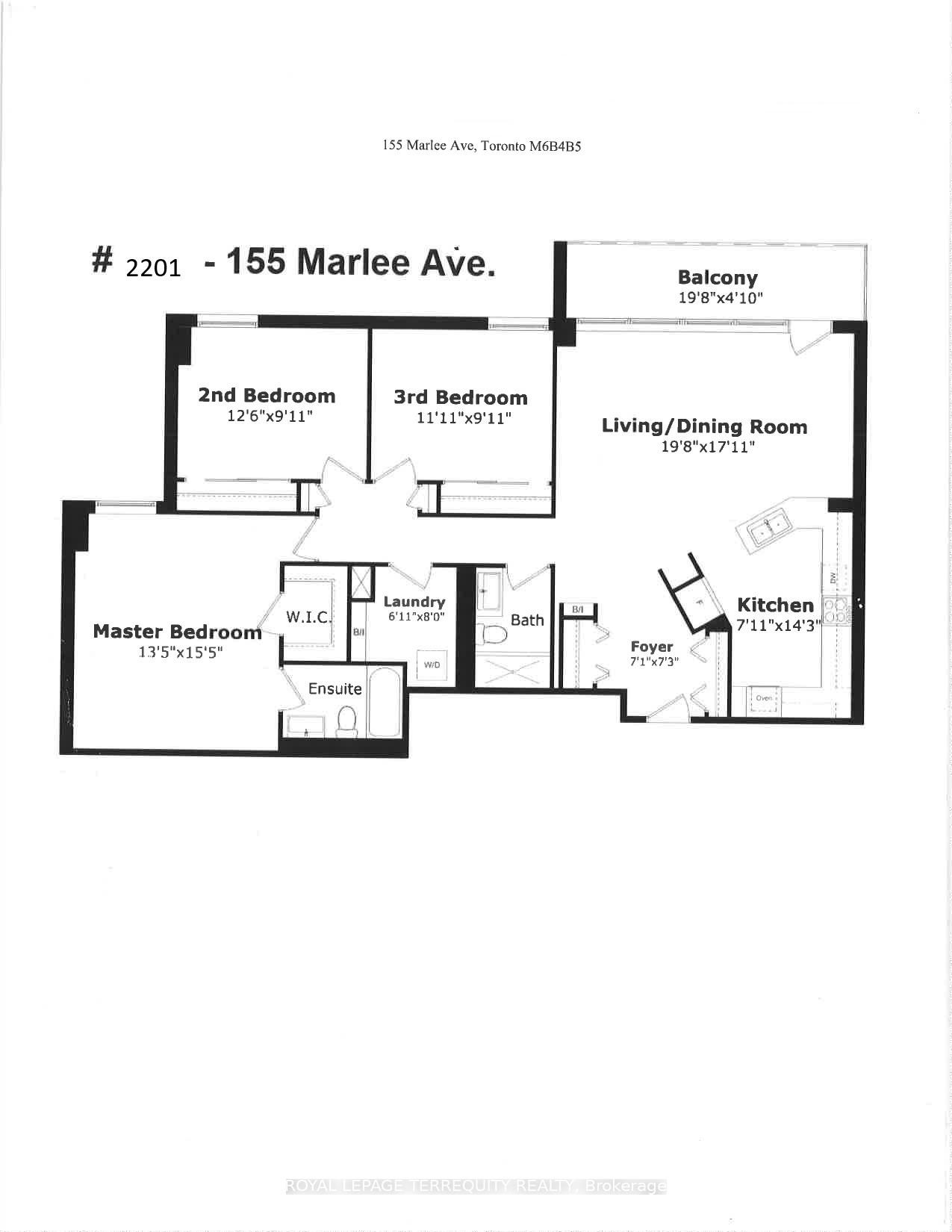 









155


Marlee

Avenue, 2201,
Toronto,




ON
M6B 4B5

