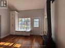 Gas fire place - window seating