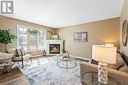 Living Room with Gas Fireplace