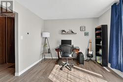 Living room office space