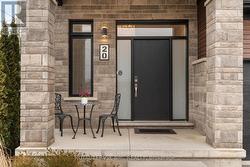 Front porch, doors w/sidelights