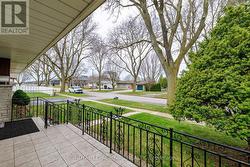 Spacious front porch view 1