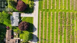Aerial Views of Home Overlooking Peach Orchards