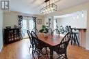 Large Dining Area with patio doors to rear deck