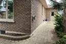 Walkway from rear of garage to back yard
