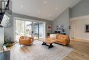 Over sixed patio door to private deck