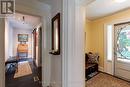 front entry to laundry and bath