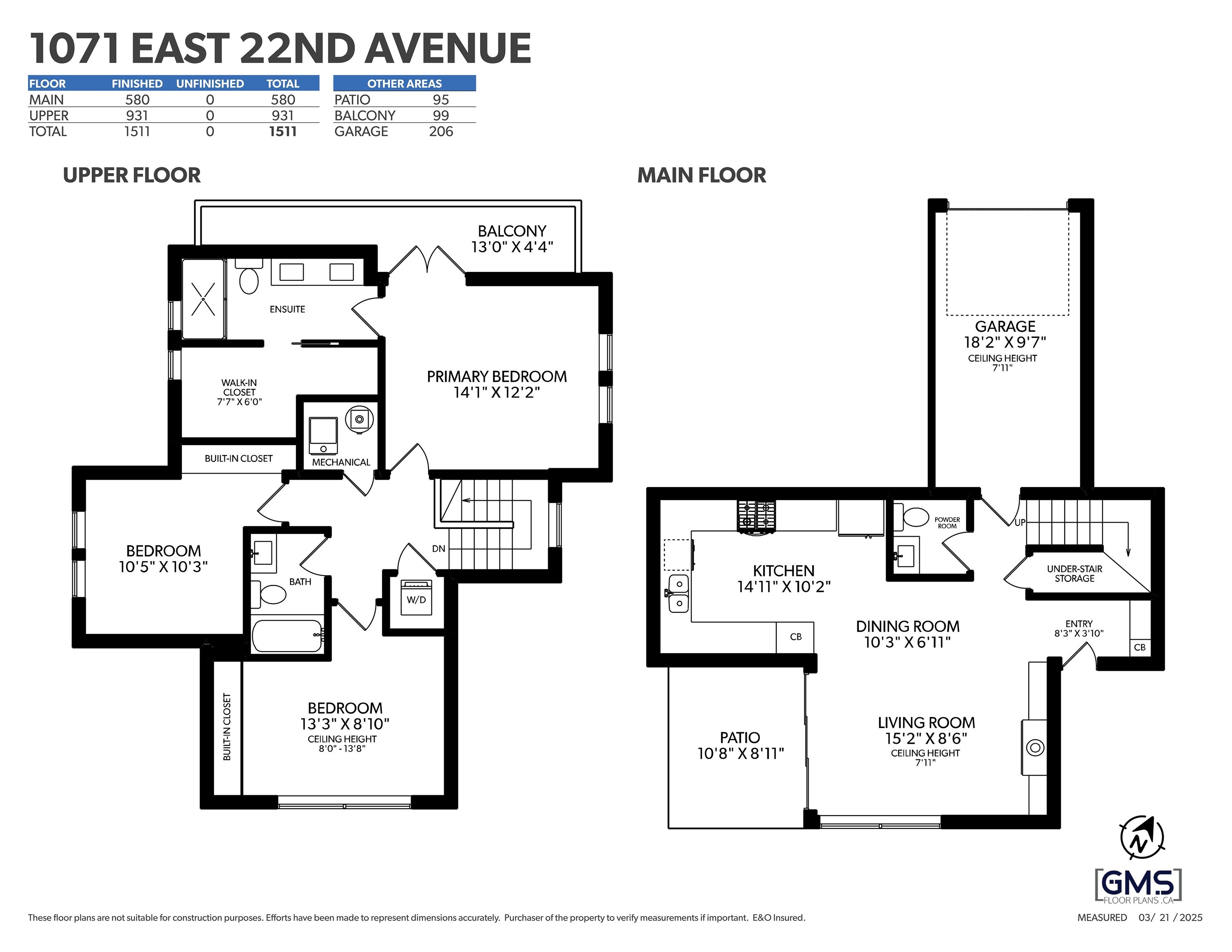 









1071


22nd

Avenue East,
Vancouver,




BC
V5V 1W2

