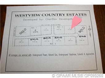 









5


Westview Country Estates L5

,
Rural Northern Lights, County of,







AB
T8S 1T1

