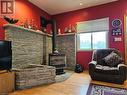 Cozy up in front of the Natural Gas stove
