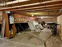 Crawl space has spray foam insulation and 6ft height for ample storage. Access from both inside and outside.