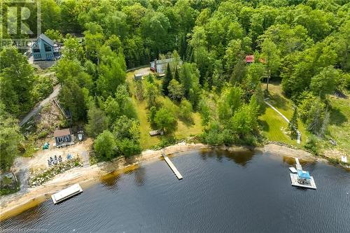 Over an acre of privacy on Commanda Lake