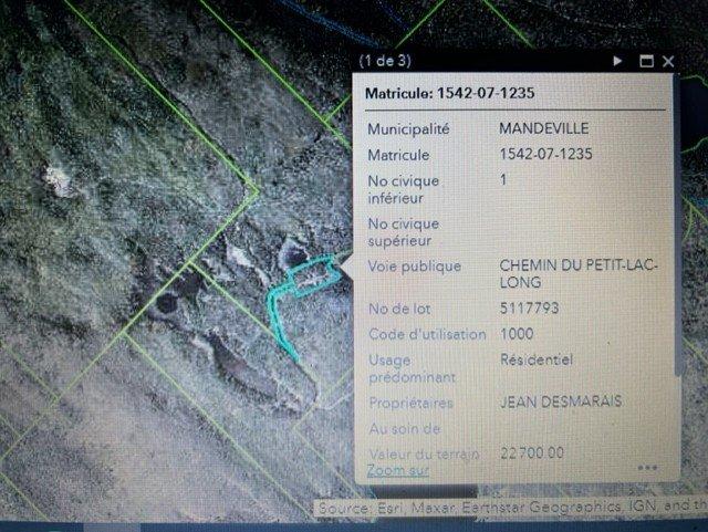 









1Z


Ch. du Petit-Lac-Long

,
Mandeville,







QC
J0K1L0

