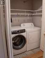 laundry in unit main floor