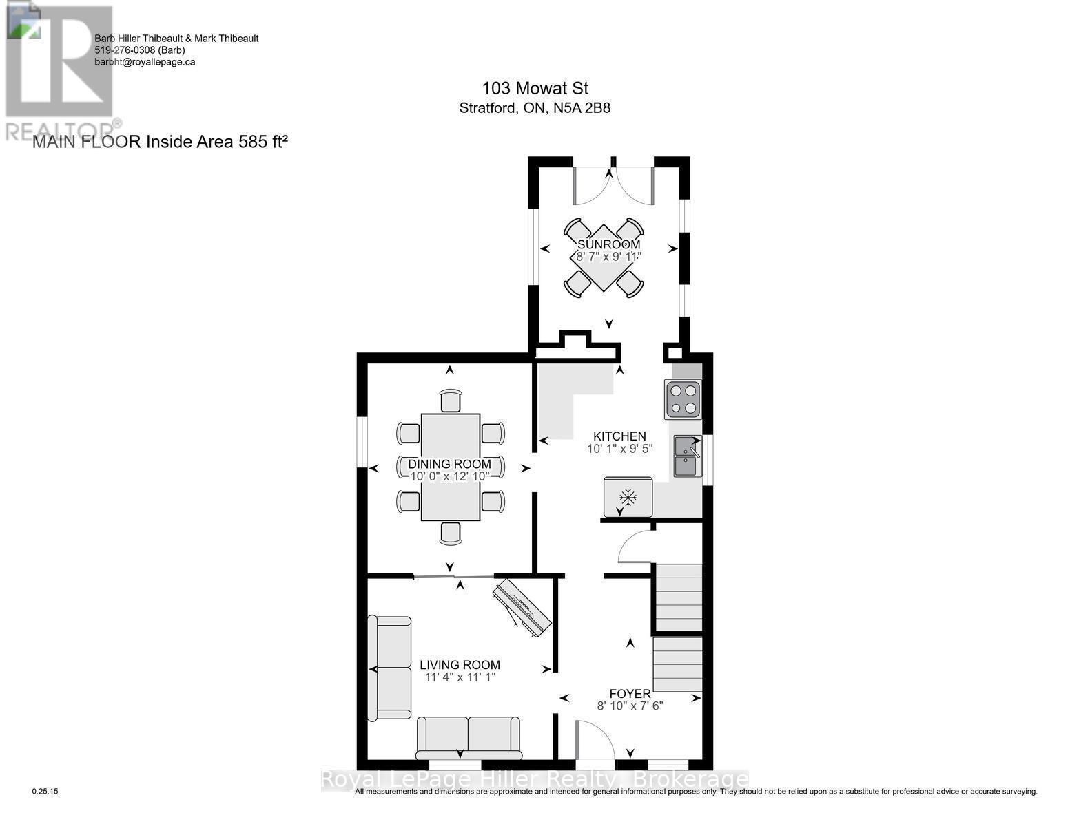 












103 MOWAT STREET

,
Stratford,




Ontario
N5A2B8

