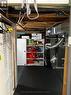 side split storage / utility area