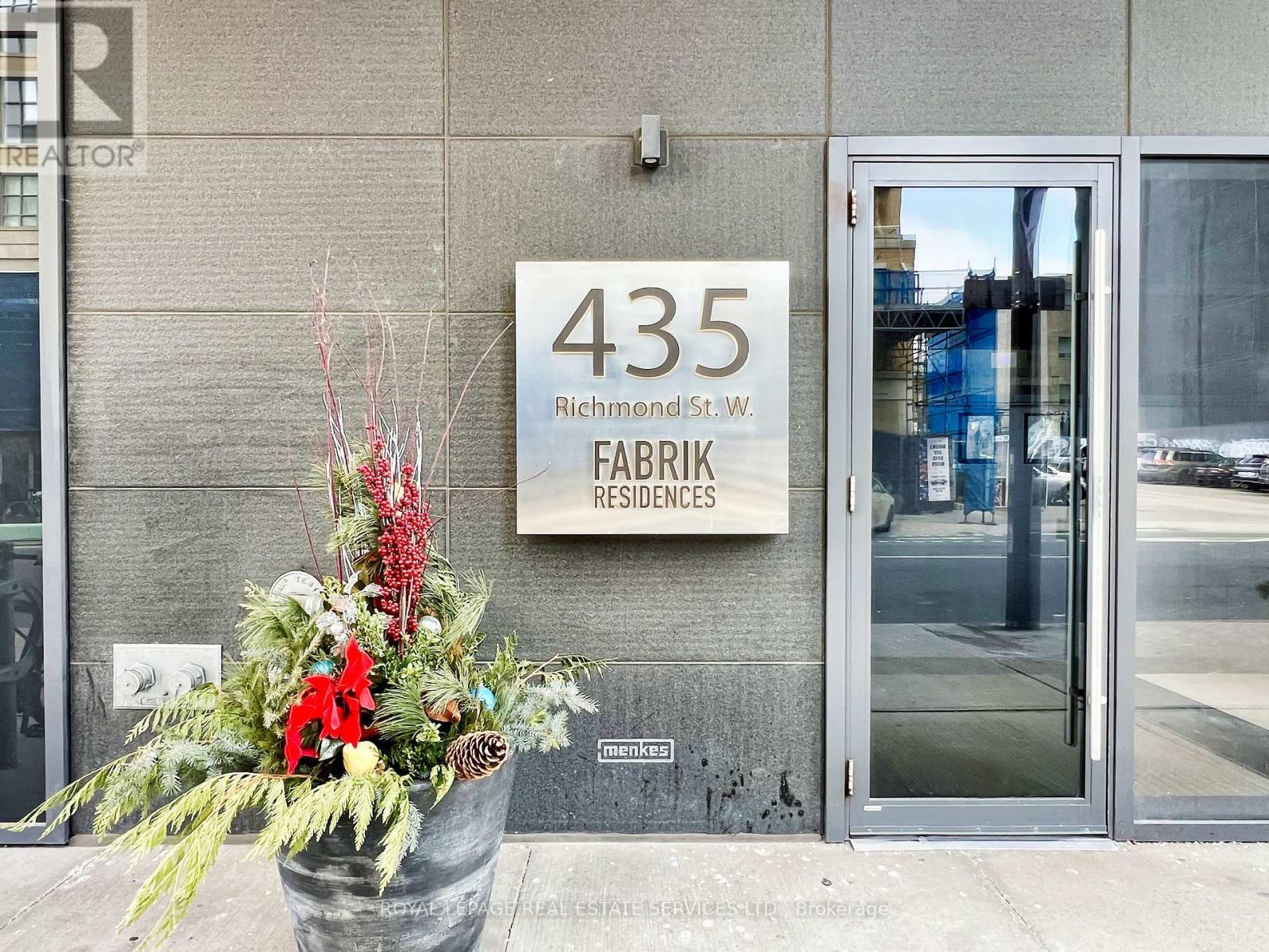 












306 - 435 RICHMOND STREET W

,
Toronto,




Ontario
M5V1X9

