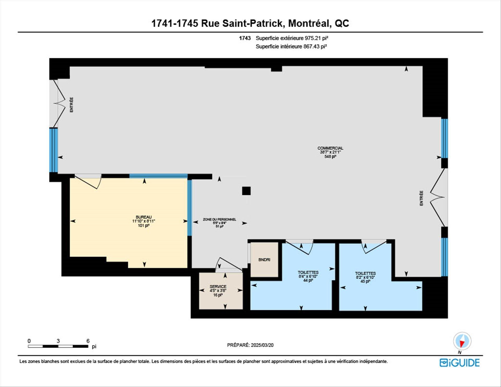 









1743

 - 1745


Rue St-Patrick

,
Montréal (Le Sud-Ouest),




QC
H3K3G9

