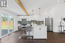 Kitchen Island with Quartz Countertops