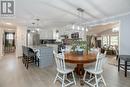 Eating area off kitchen