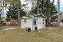 Shed for garden equipment