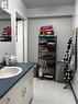 Lower level bathroom area