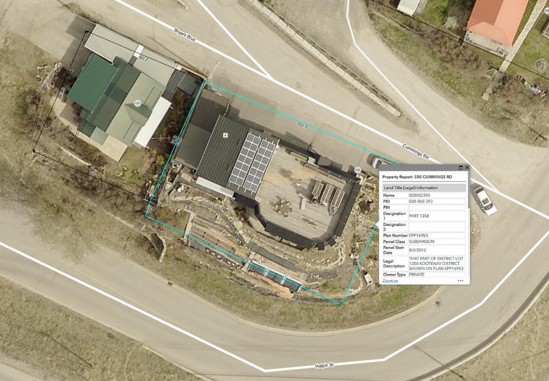 









530


CUMMINGS

Road,
Kimberley,




BC
V1A 2E1

