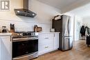 Stainless Steel Fridge & Stove