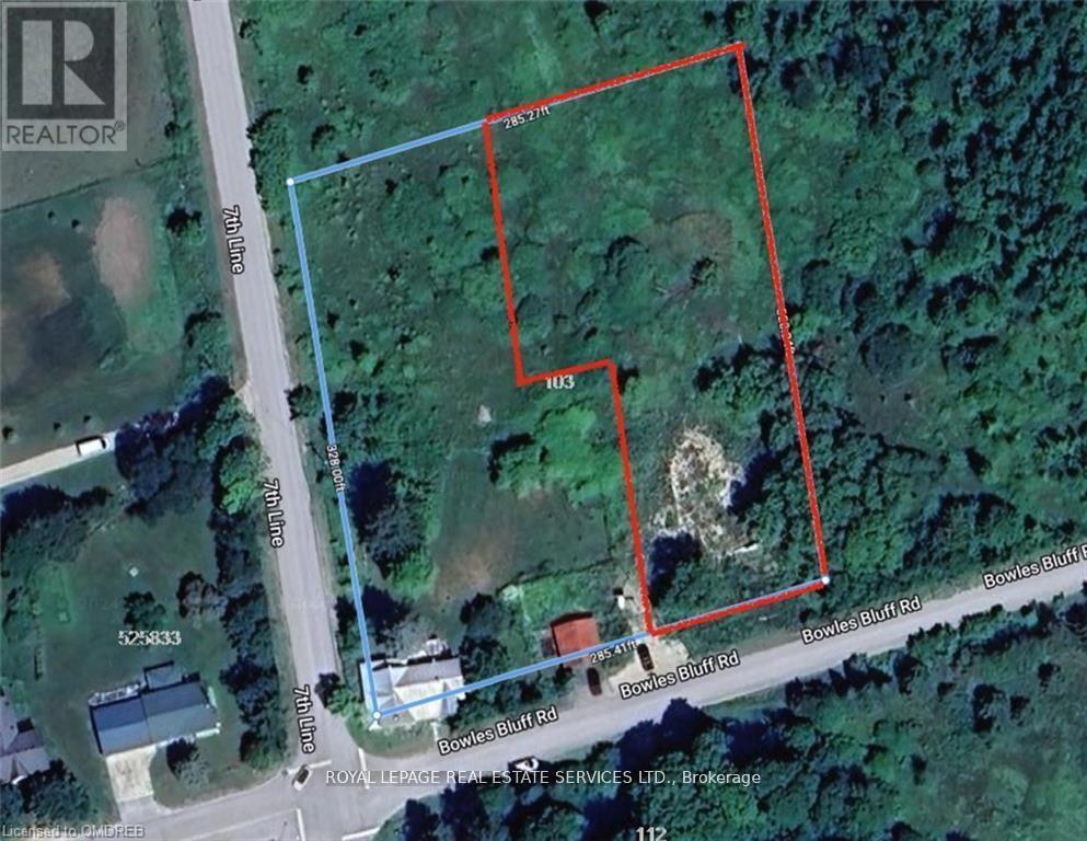 












103 BOWLES BLUFF ROAD

,
Grey Highlands,







Ontario
N0C1H0

