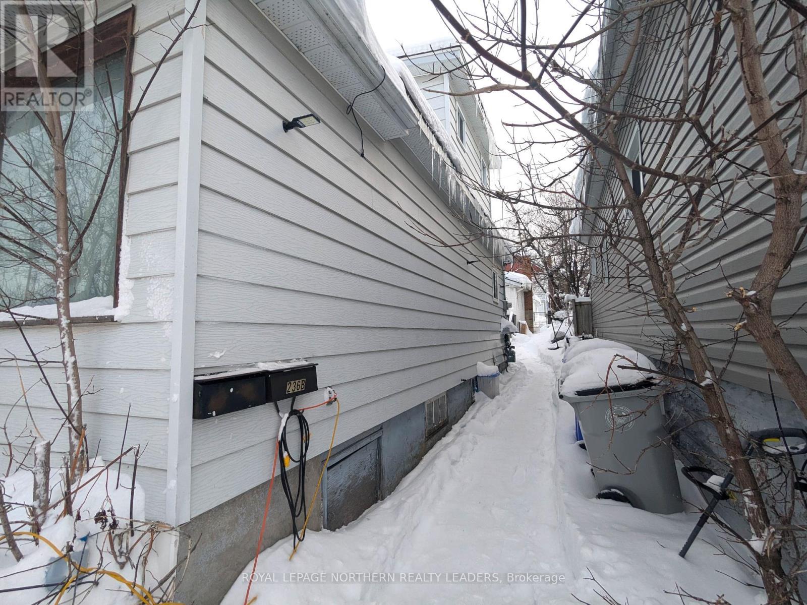 












236 TAMARACK STREET

,
Timmins (TNE - Hill District),




Ontario
P4N6R1


