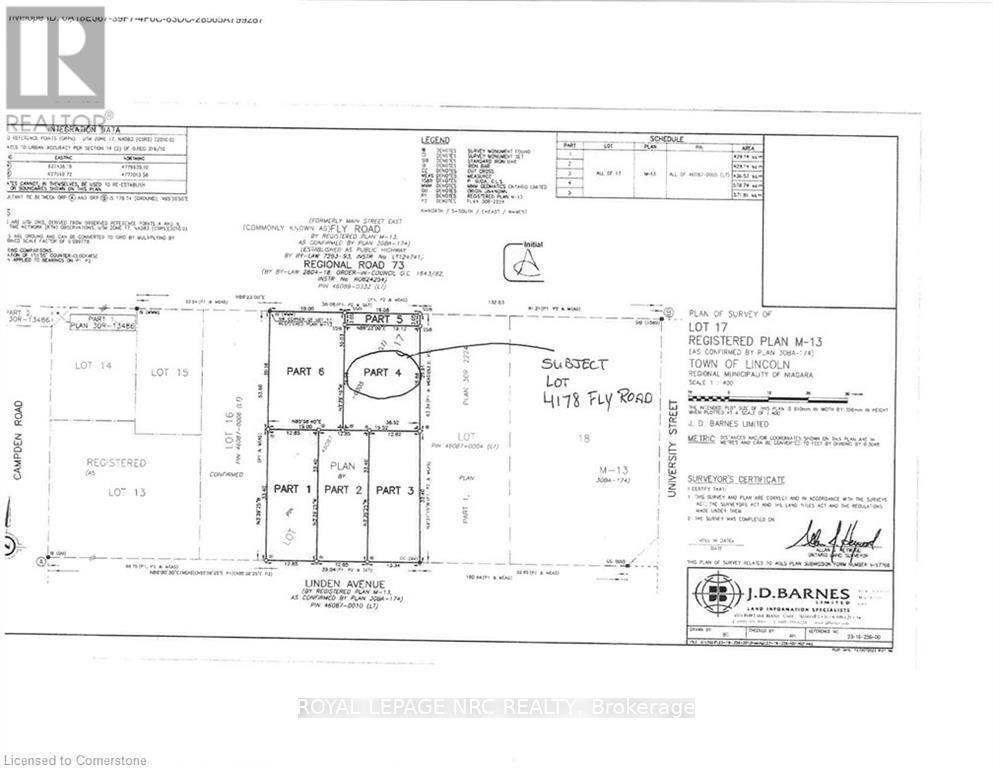 












4178 FLY ROAD

,
Lincoln (Escarpment),




Ontario
L0R2G0

