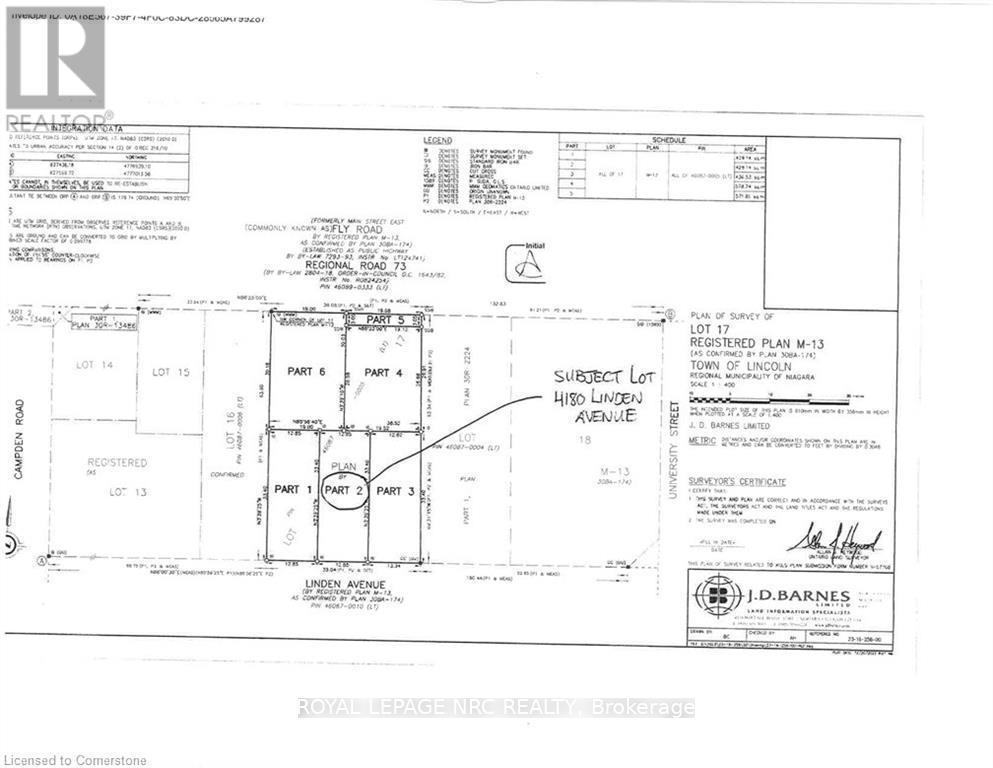 












4180 LINDEN AVENUE

,
Lincoln (Escarpment),




Ontario
L0R2G0

