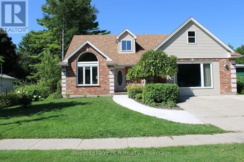 front of the house