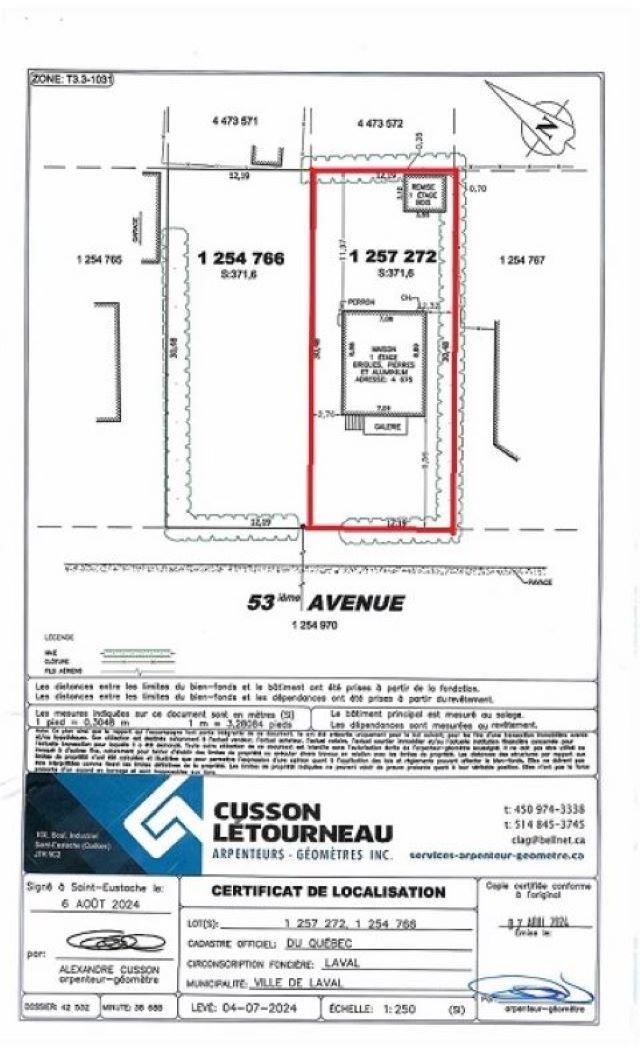 









4675


53e Avenue

,
Laval (Laval-Ouest),




QC
H7R4C5

