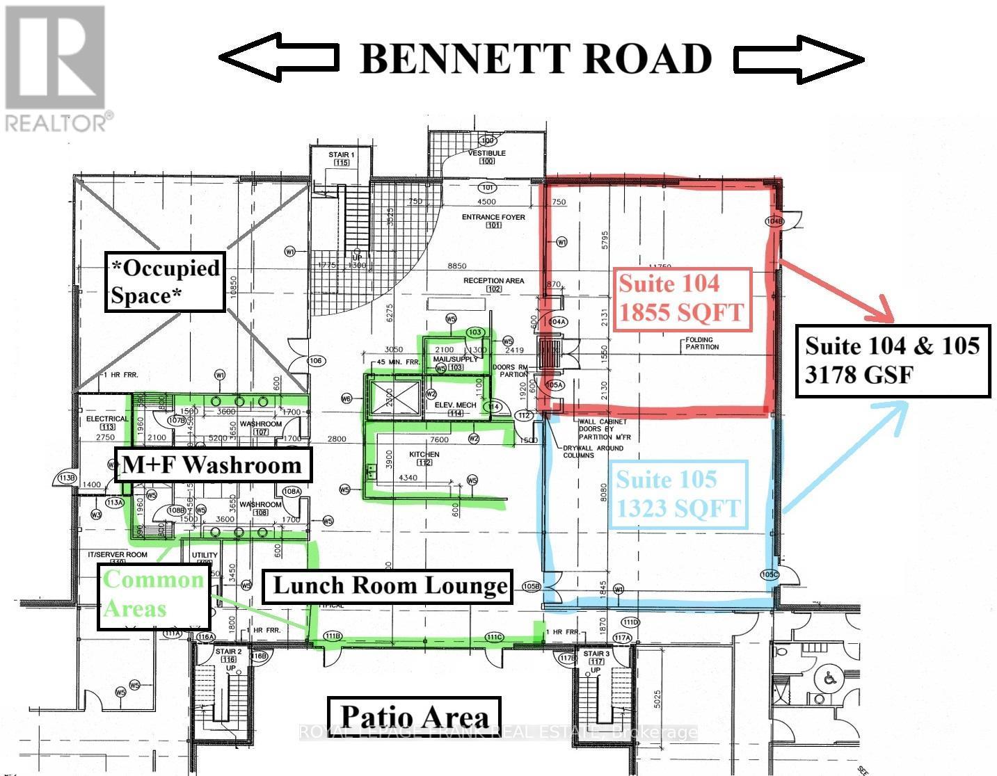 












104-105,201 - 1100 BENNETT ROAD

,
Clarington (Bowmanville),




Ontario
L1C3K5

