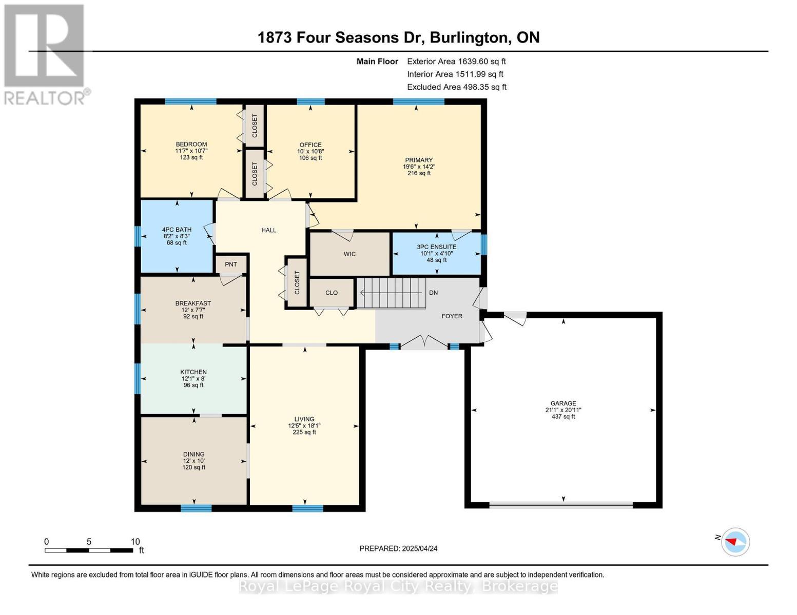 












1873 FOUR SEASONS DRIVE

,
Burlington (Tyandaga),




Ontario
L7P3B1

