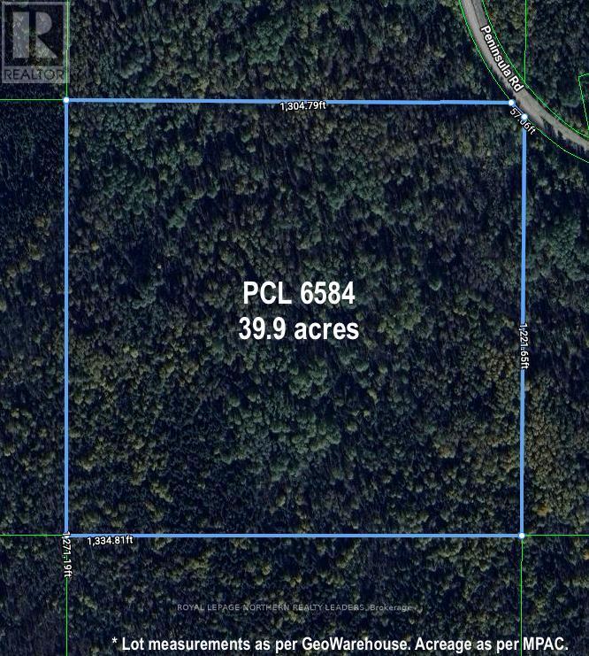 












PCL 6582-6586 CODY

,
Timmins (TM - Outside East),







Ontario
P0N1C0

