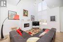 Great Room with 19 ft. soaring ceiling above