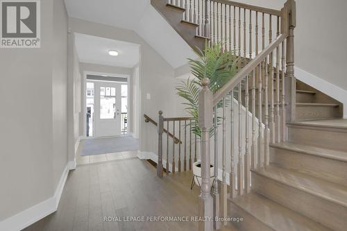 Front foyer with a walk-in closet